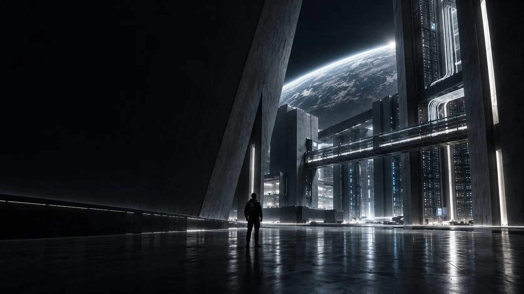 Monumental data infrastructure halls