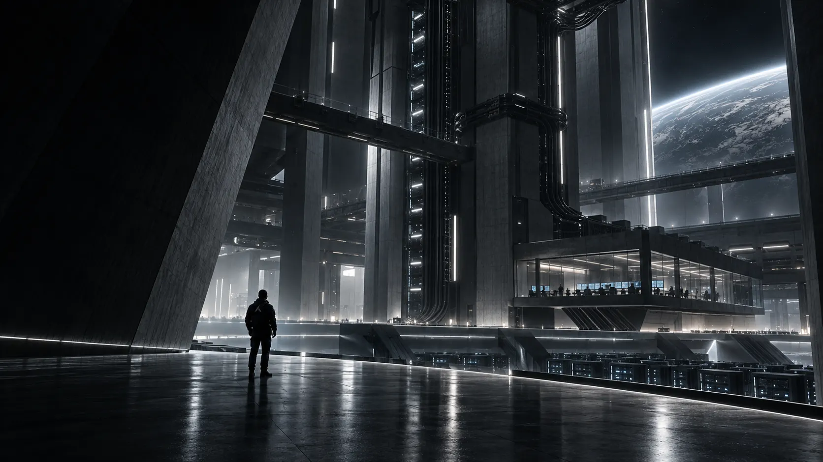 Platform backbone halls at scale